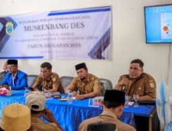 Pemdes Manunggal Makmur Gelar Musrenbang untuk Pembangunan 2024