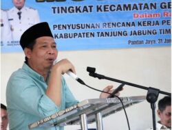 Ketua DPRD Hadiri dan Serap Usulan Masyarakat Geragai  Pada Pelaksanaan Musrenbang Tingkat Kecamatan