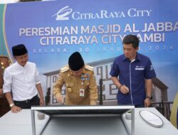 Resmikan Masjid Al Jabbar, Gubernur Al Haris: Gunakan Masjid Sebagai Sarana Pendidikan