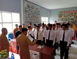 BPD Kuala Lagan Resmi di Lantik Sekda Kabupaten Tanjung Jabung Timur, Ini Kata Kades Ridwan