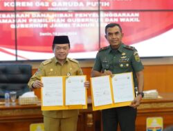 Gubernur Al Haris Hibahkan Dana Pengamanan Pilkada 5,8 Miliar Kepada Korem 042/Gapu