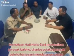 Haris-Sani Maafkan Perusak Baliho yang Dilakukan Tim RH