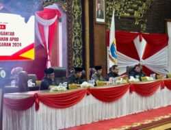 Ketua DPRD Provinsi Jambi Pimpin Rapat Paripurna Nota Pengantar Ranperda Perubahan APBD 2024